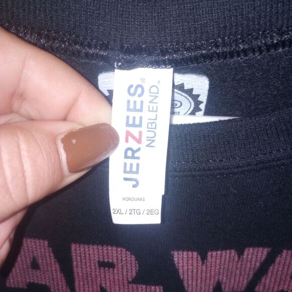 Star Wars I Find Your Lack of Cheer Disturbing Christmas Sweatshirt Size 2X EUC - Picture 4 of 7